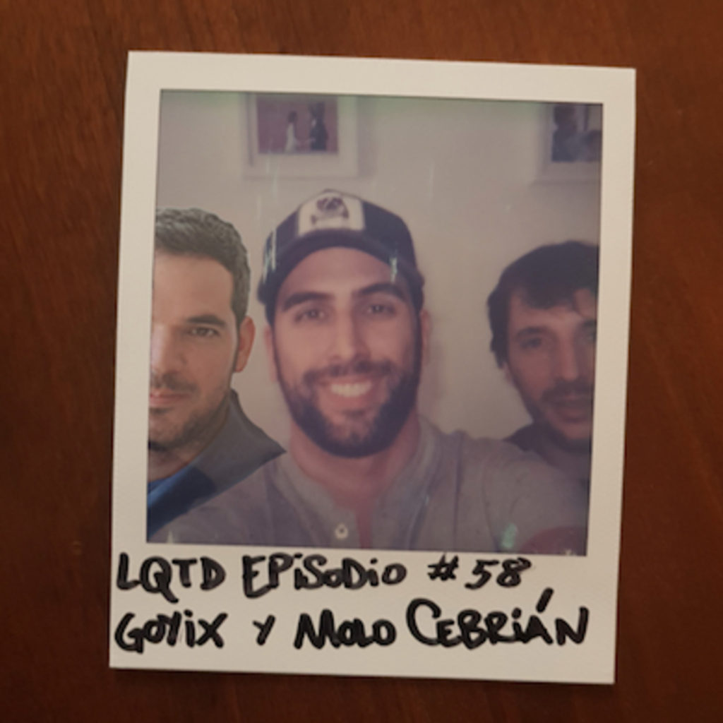 Carátula del podcast Lo que tu digas de Alex Fidalgo con Molo Cebrián